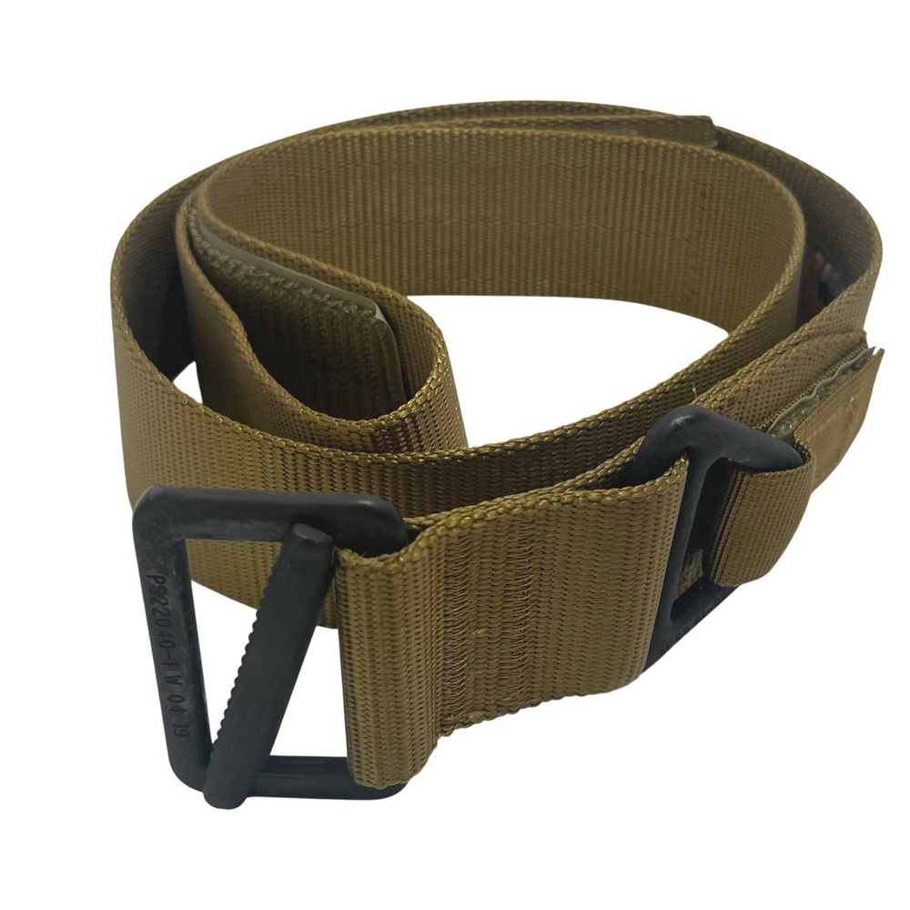 511 Tactical Series Duty Uniform Khaki Heavy Webbing Belt RN 109614 Large